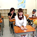 Pic of Teens from Tokyo - Japanese teen pleasing all classmates!