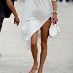 Pic of Alessandra Ambrosio in bikini on a beach