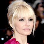 Pic of Ellen Barkin posing for paparazzi at Cannes redcarpet