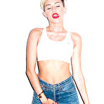 Pic of Miley Cyrus sexy posing photoshoot