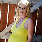 Pic of PinkFineArt | Kristi Yellow Top Tease from Pregnant Kristi