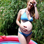 Pic of PinkFineArt | Kristi Kiddy Pool Fun from Pregnant Kristi