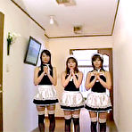 Pic of Teens from Tokyo - A warm welcome from 3 maids!