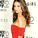 Pic of Emily Ratajkowski cleavage in red dress