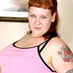 Pic of Chubby Loving - Fat Redhead Girl Posing And Toying