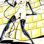 Pic of Batgirl and Catwoman sex - Free-Famous-Toons.com