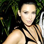 Pic of Kim Kardashian side of boob and cleavage shots
