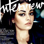 Pic of Mila Kunis non nude posing scans from mags
