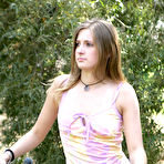 Pic of Lisa Nubiles - Lisa Nubiles takes her dress outdoors and shows us her fantastic tight ass.