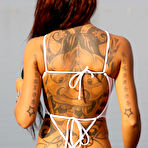 Pic of PinkFineArt | Tattooed Bikini Babe from Bikini Heat