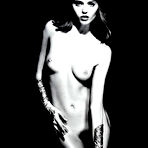 Pic of Abbey Lee Kershaw sexy and naked b-&-w scans