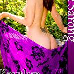 Pic of PinkFineArt | Kaytlyn Purple Sarong from Eye Candy Avenue