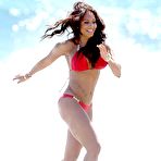 Pic of Melanie Brown celebrates her birthday in red bikini