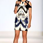 Pic of Heidi Klum at Project Runway fall 2010 fashion show during the Mercedes Benz Fashion Week