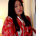 Pic of PinkFineArt | Yoko busty asian in robe from JuicyBunny