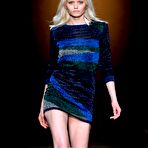 Pic of Abbey Lee Kershaw sexy and see through runway shots