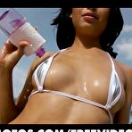 Pic of Stunning sun tanned bikini babe masturbates by the pool - xHamster.com