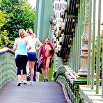Pic of Hammersmith Bridge Public Nudity Of English Milf