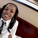 Pic of 
Petite black teen schoolgirl Lil Coco blowjob, ride and doggystyle POV sex in free amateur interracial porn
