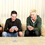 Pic of MyHusbandIsGay After a cheeky game of cards, Austin and Ryan get down to business with a quick fuck Movie Gallery - Gay Men Porn!