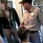 Pic of CockOfTheLaw.com - the best in gay uniform videos. Huge, hairy, hunky cops getting it on with convicts and colleagues!