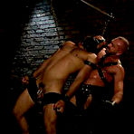 Pic of Bound Gods - Latin sex slave fucked and spanked by his gay master in leather and humiliated in bdsm sex videos