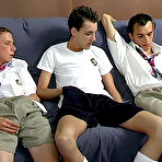 Pic of GayLifeNetwork  - Three Guys Masturbate Together
