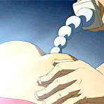 Pic of TITANIME.COM PRESENTS : Blonde hentai gets assplugs with sextoy SM and spray cum 