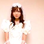 Pic of Yuu Asakura Asian in bride dress touched on :: JCosPlay.com