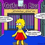 Pic of Visita da Lisa - The Simpson - Quadrinhos Eróticos - Revistas e Quadrinhos
