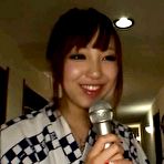 Pic of Japanese AV Model and two gals sing to mike :: WierdJapan.com