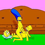 Pic of Simpsons family hidden sex - VipFamousToons.com