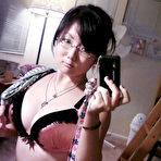 Pic of Cute Asian GF Chiyoko Mirror Selfies 