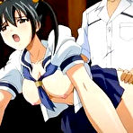 Pic of *Bondanime.com*-->>hentai schoolgirl gets her cunt fucked by her mate