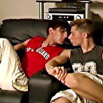 Pic of Then they both jerk off on each other twinks having gay sex