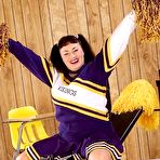 Pic of Chubby Loving - Fat Mature In Cheerleader Uniform