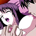 Pic of TITANIME.COM PRESENTS : Busty hentai sucked a cock and received facial cumshot 