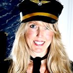 Pic of All Over 30 Free - Presents Mature Flight Attendant Ginger