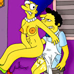 Pic of CartoonValley :: Marge Simpson gets punished and penetrated by Homer