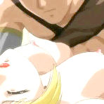 Pic of Bondanime.com - Blonde hentai gets pinched her bigtits and hot fucked by her partner 