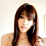 Pic of Busty asian Mikie Hara posing in bikini her natural big breasts