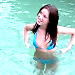 Pic of Brooke Skye :: Movies of a pretty Brooke swimming and rubbing pussy