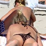 Pic of Nicky Hilton in a bikini at a beach in Miami