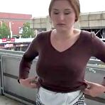 Pic of Redhead Helen pussy pounded in bus stop