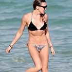 Pic of Katie Cassidy sexy in bikini on a beach