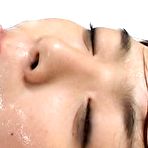 Pic of Japanese AV Model rubs sperm all over face :: BukkakeNow.com