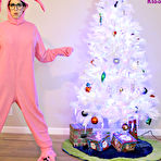 Pic of Kayla Kiss Christmas Pajamas - Bunny Lust