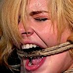 Pic of SexPreviews - Ally Ann bound in ropes getting pussy vibed and ass toyed