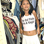 Pic of ::: Kat Young ::: Petite asian schoolgirl Katy in fitting room