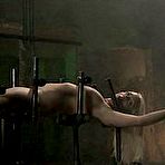 Pic of SexPreviews - Lorelei Lee is bound in metal device and water tortured